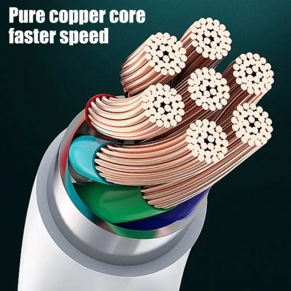 10A Type C Fast Charging Cable USB Type C Quick Charging Cable 120W for Samsung Xiaomi Huawei USB C Cellphone Charging Data Cord