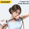 Essager 2 in 1 Type-C C To Type-C Fast Charging Cable Data Cord with Neck Straps Lanyard 60W PD Cable For iPhone Samsung Huawei