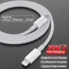 4PCS 1PC 10FT 6FT 3FT MFI Certified USB C to Lightning Cable Fast Charging Data Wire Charger Cord for iPhone 14 13 12 X XR